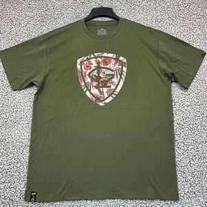 Greg Lutzka Shirt Men Extra Large‎ Green Grassroots Short Sleeve Cotton New XL